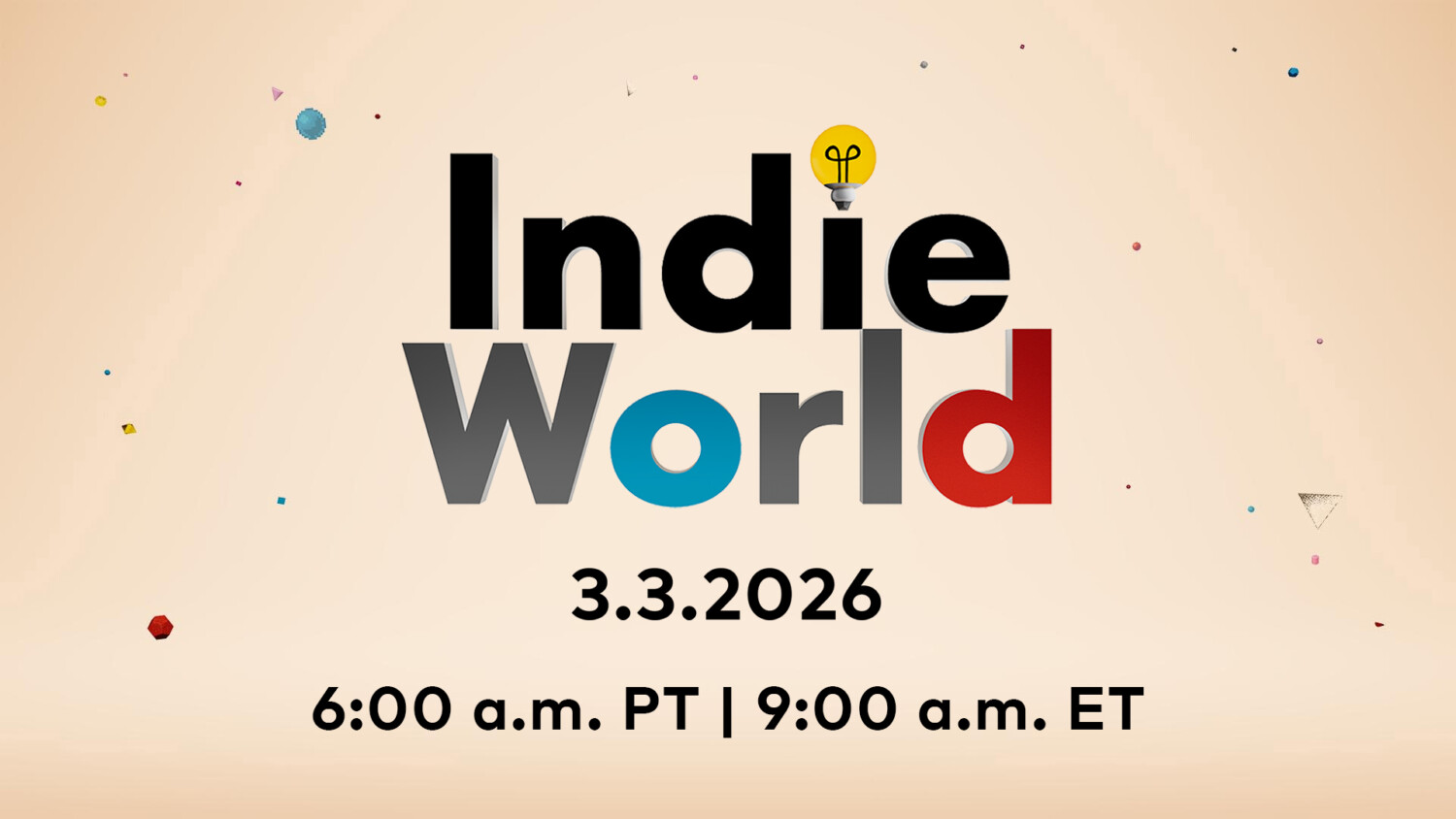 Nintendo Indie World Showcase Set for March 3rd 2026: New Switch and Switch 2 Game Reveals Incoming - Nintendo News Article