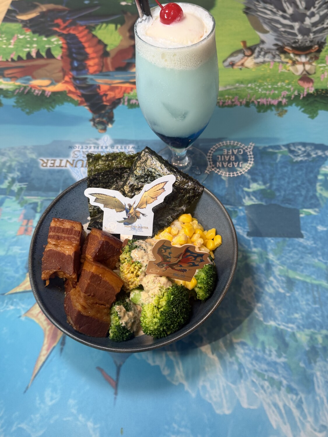 MonsterHunterStories3-JapanRailCafe-Singapore-0541 - Nintendo News Article