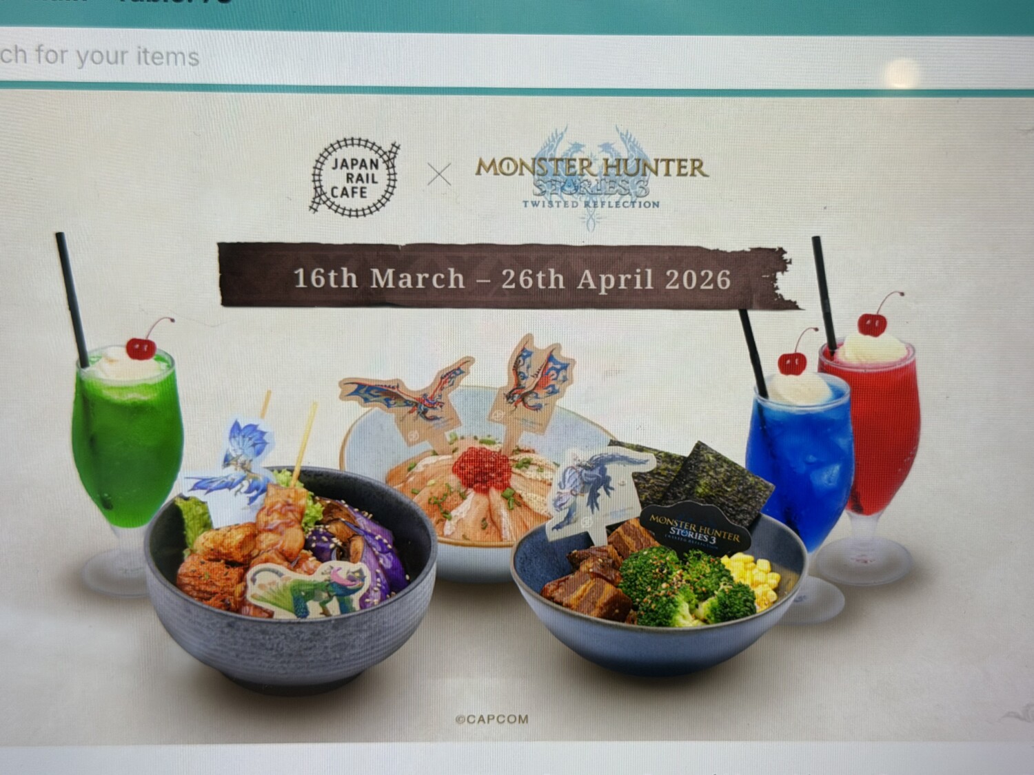 MonsterHunterStories3-JapanRailCafe-Singapore-0549 - Nintendo News Article