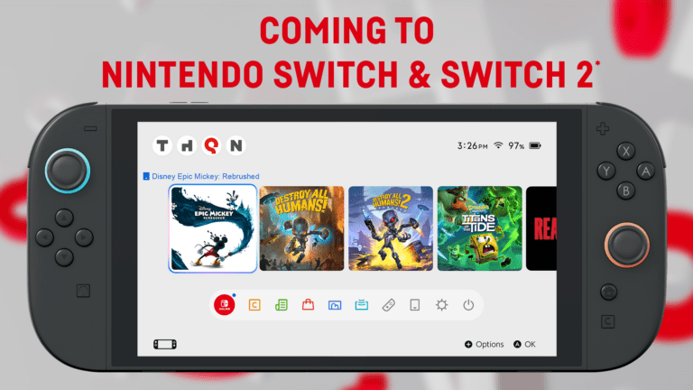 THQ Nordic Expands Nintendo Switch and Switch 2 Lineup: Launch Dates Revealed for Destroy All Humans!, Disney Epic Mickey: Rebrushed, and More - Nintendo News Article