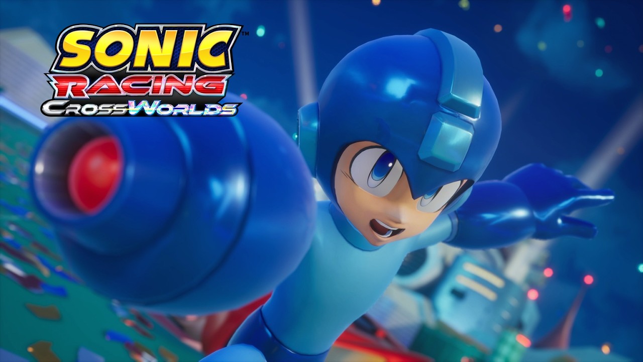 Sonic Racing: CrossWorlds Mega Man DLC Pack Now Available - Nintendo News Article