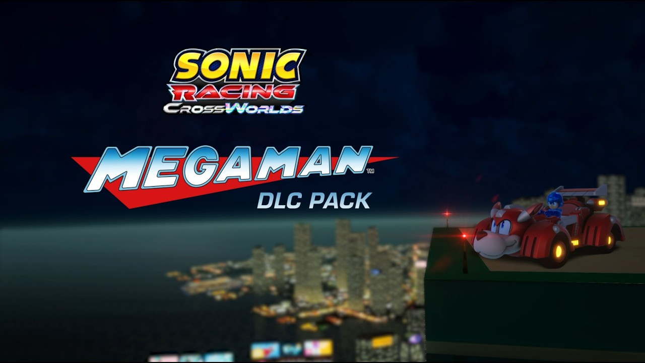 Sonic Racing: CrossWorlds Mega Man DLC Pack Set for March 2026 Release on Nintendo Switch - Nintendo News Article