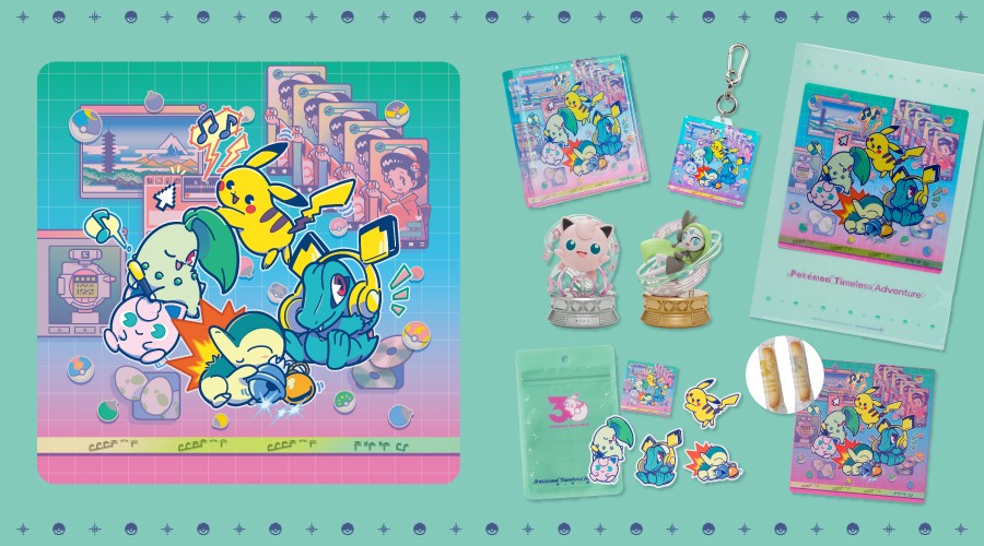 Pokemon Timeless Adventure Merch Line Announced for Pokemon Center Japan — April 23, 2026 Launch - Nintendo News Article