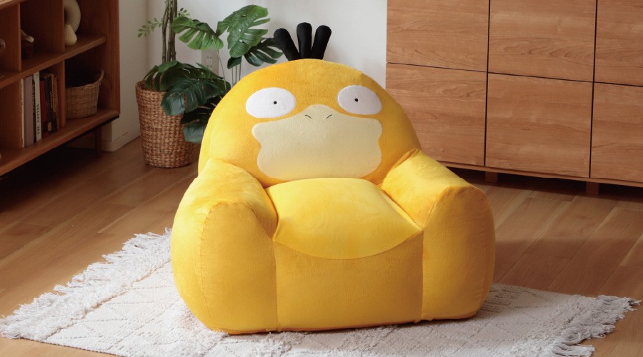 Psyduck Beanbag Chair Now Available In Japan - Nintendo News Article