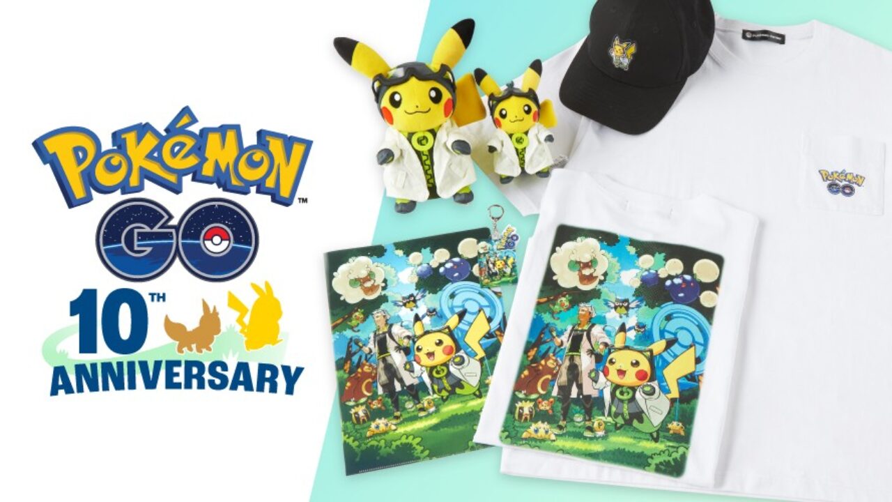 ポケモン Pokémon GO 10th Anniversary  新品 Pokemon GO 10th Anniversary Merch Announced For Pokemon Center