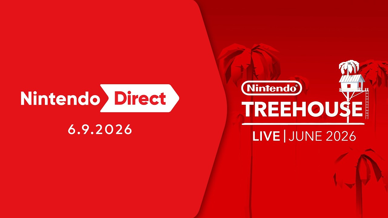 Nintendo Direct June 6 2026 Announced: 50-Minute Presentation Followed by 95-Minute Nintendo Treehouse - Nintendo News Article