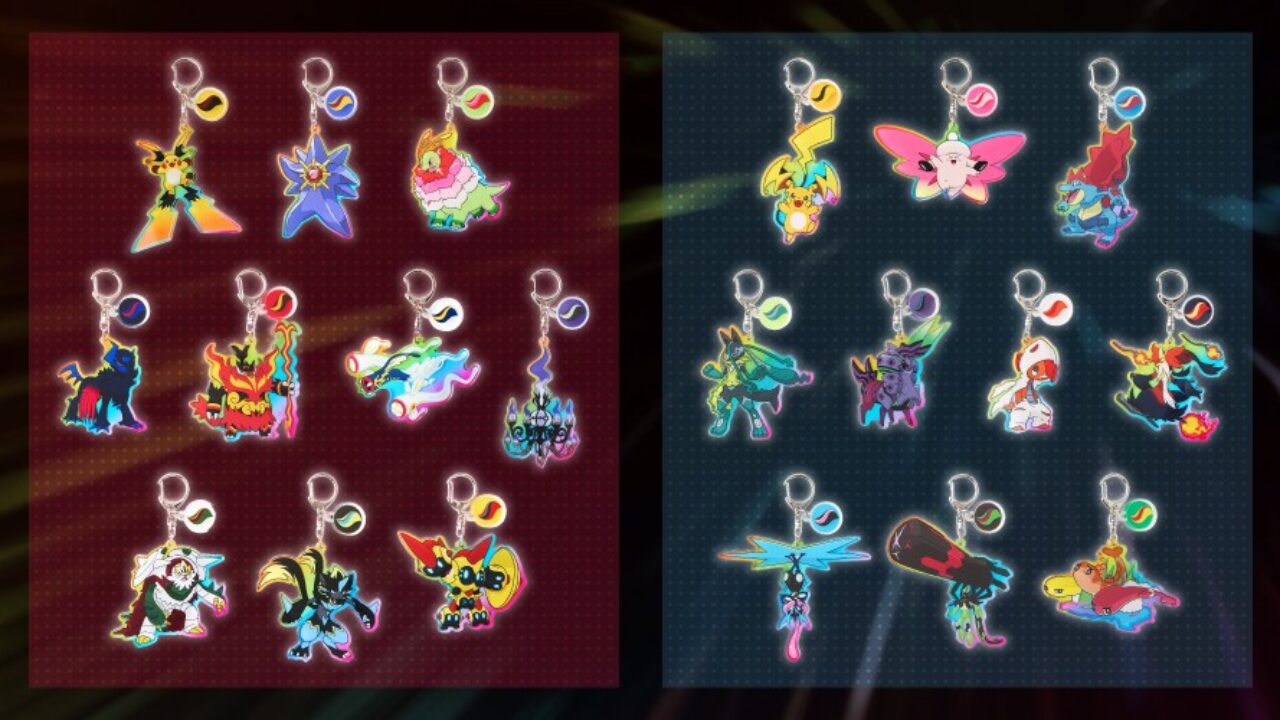 New Pokemon Legends Z-A Acrylic Mega Evolution Pokemon And Mega