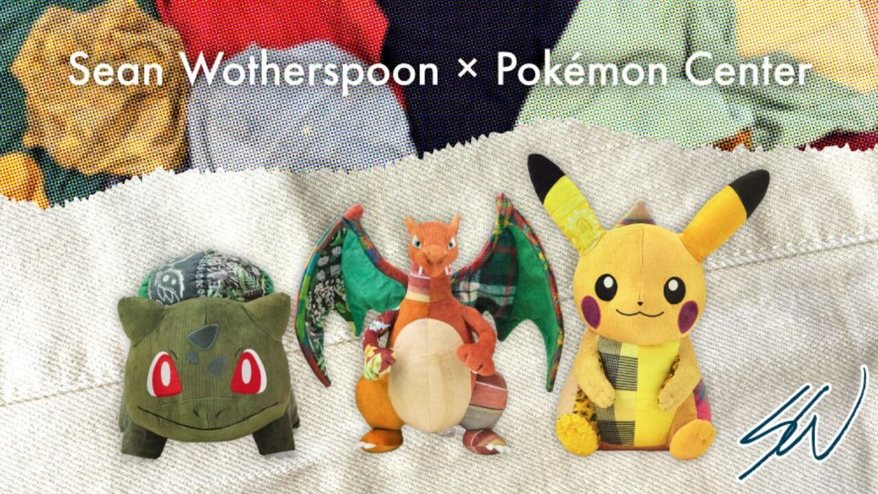 Pokemon Center X Sean Wotherspoon Plushies Announced – NintendoSoup