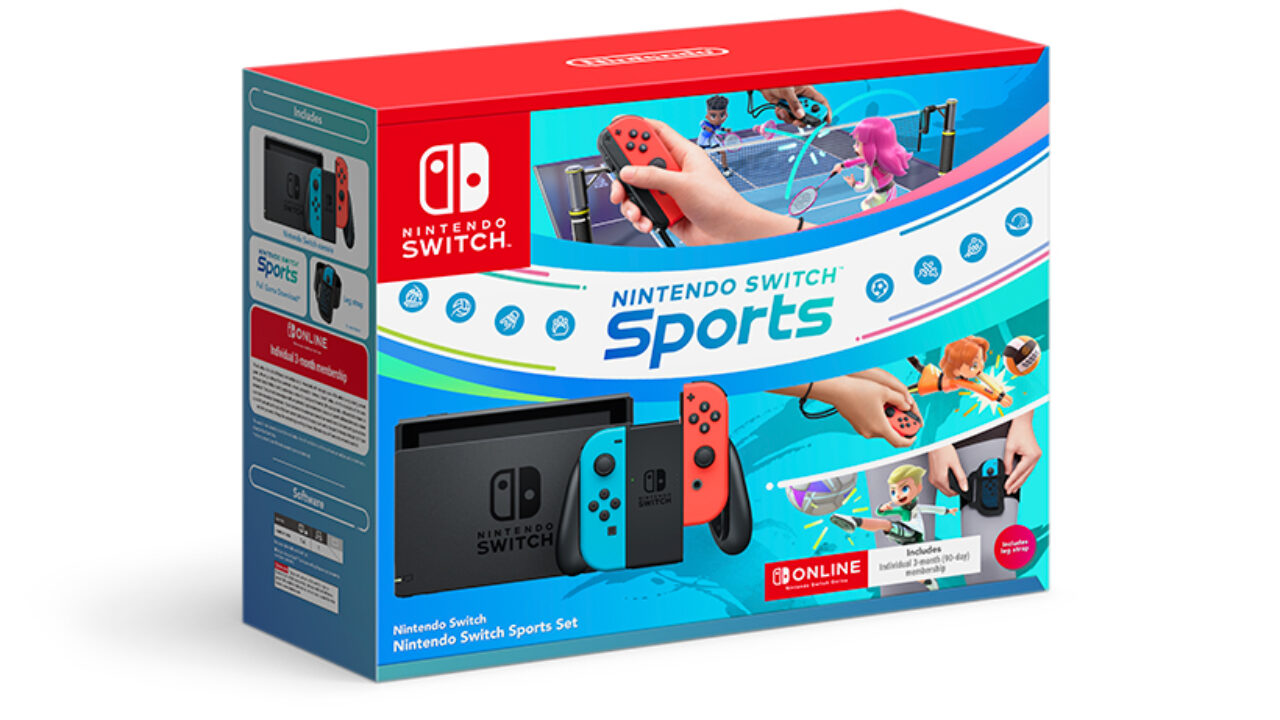 Nintendo Switch + Nintendo Switch Sports Set Announced For