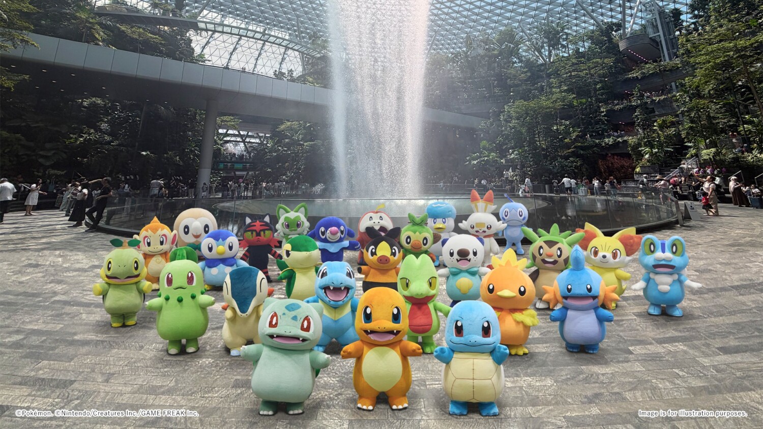 Pokémon 30th Anniversary Celebrations Announced for Singapore’s Changi Airport, Jewel and The Kallang - Nintendo News Article