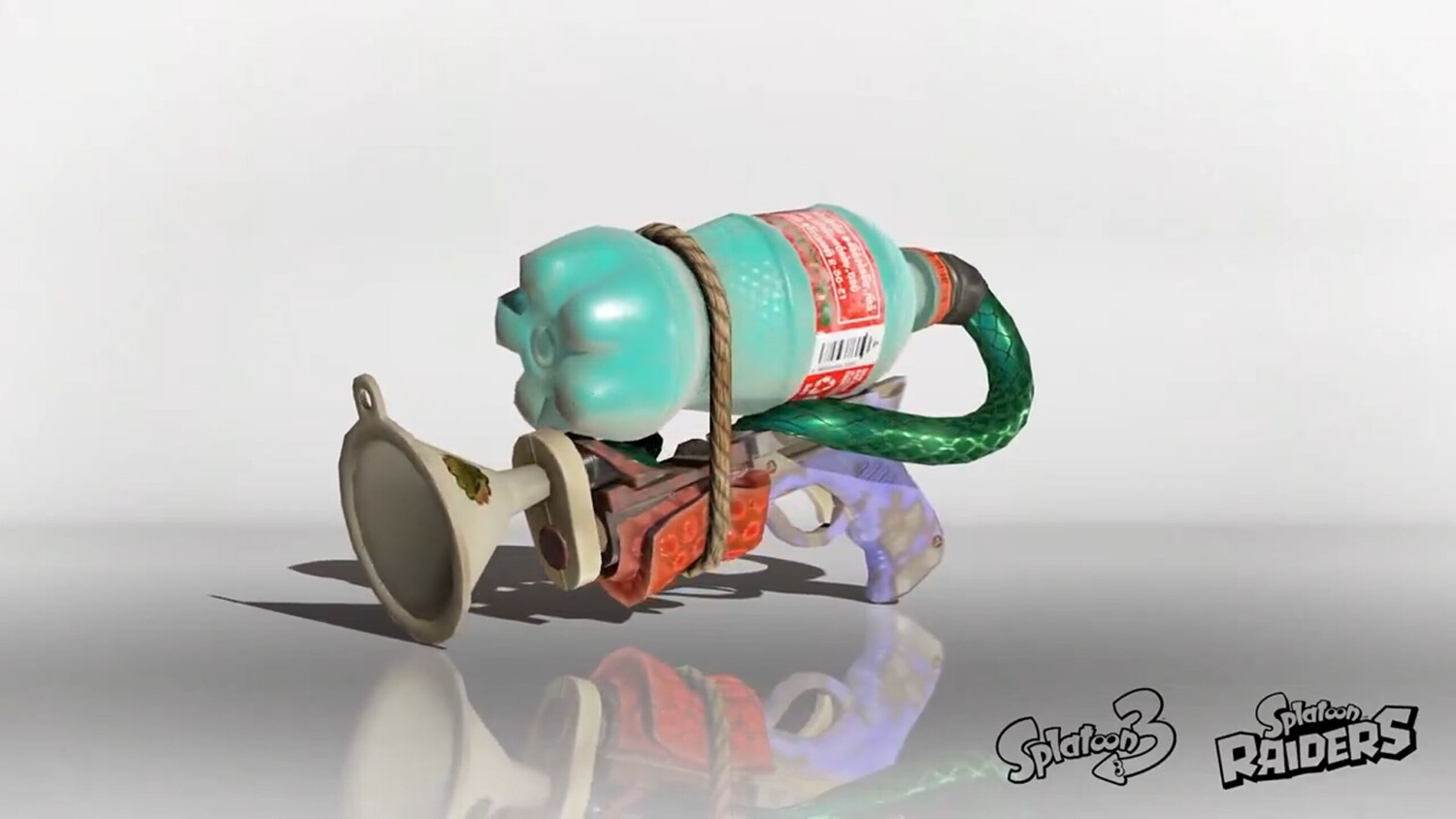 Splatoon 3 Plastic-Bottle Shot Replica Added for Splatoon Raiders Players in Ver. 11.3.0 - Nintendo News Article