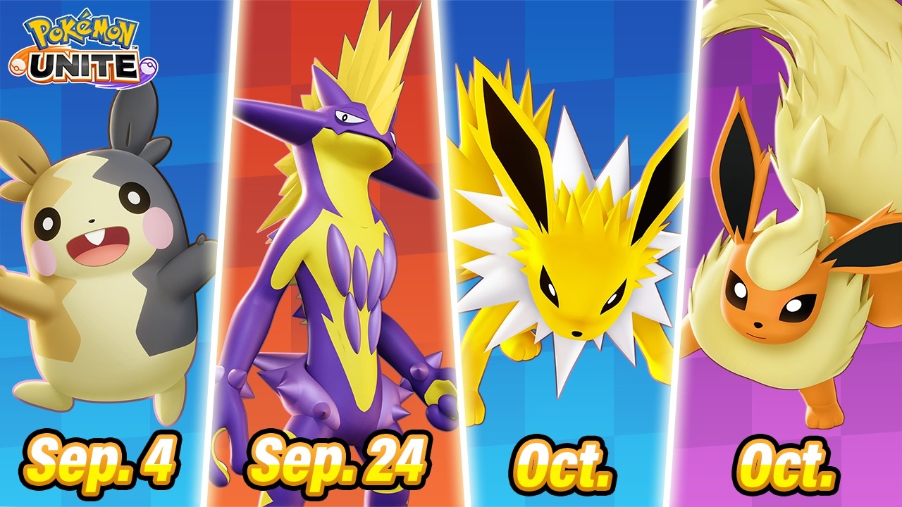 Morpeko, Toxtricity, Jolteon and Flareon Coming to Pokémon Unite — Trailer and Official Details - Nintendo News Article