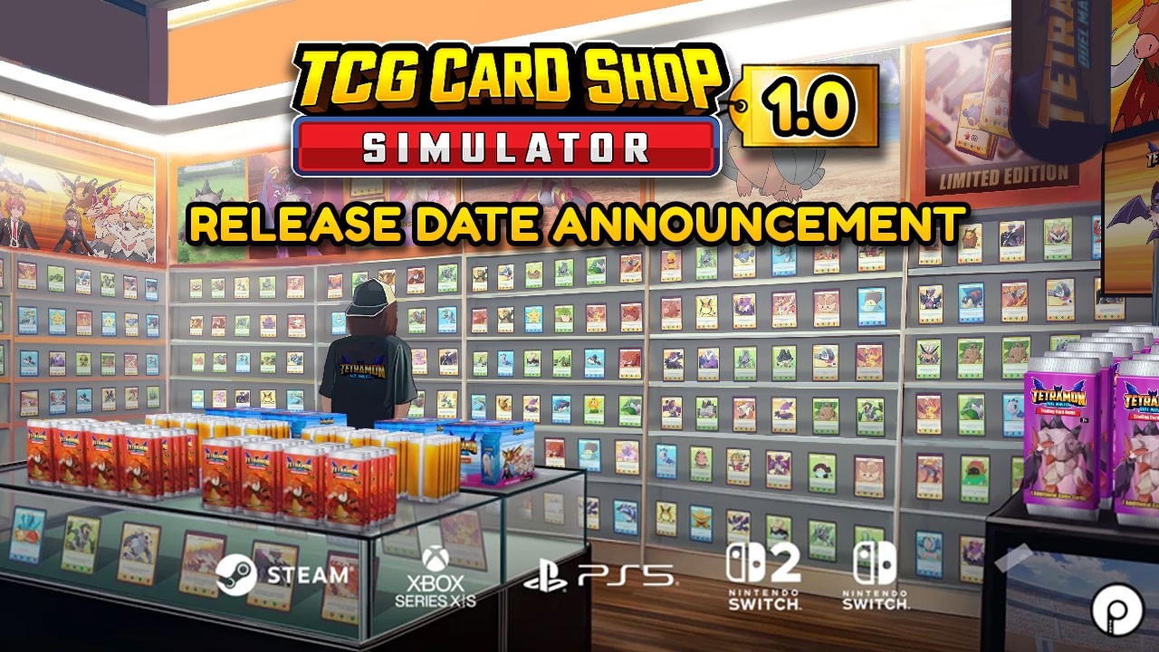 TCG Card Shop Simulator Console Release: OPNeon Games Brings Trading Card Store to Nintendo Switch and More - Nintendo News Article