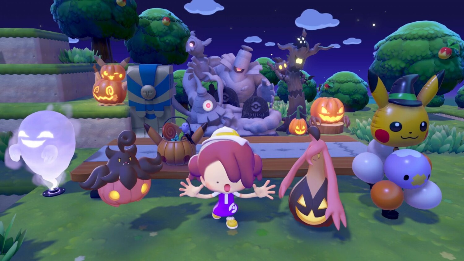 Pokémon Pokopia Halloween Event: Pumpkaboo and Gourgeist Join Oct 17–Nov 1 - Nintendo News Article