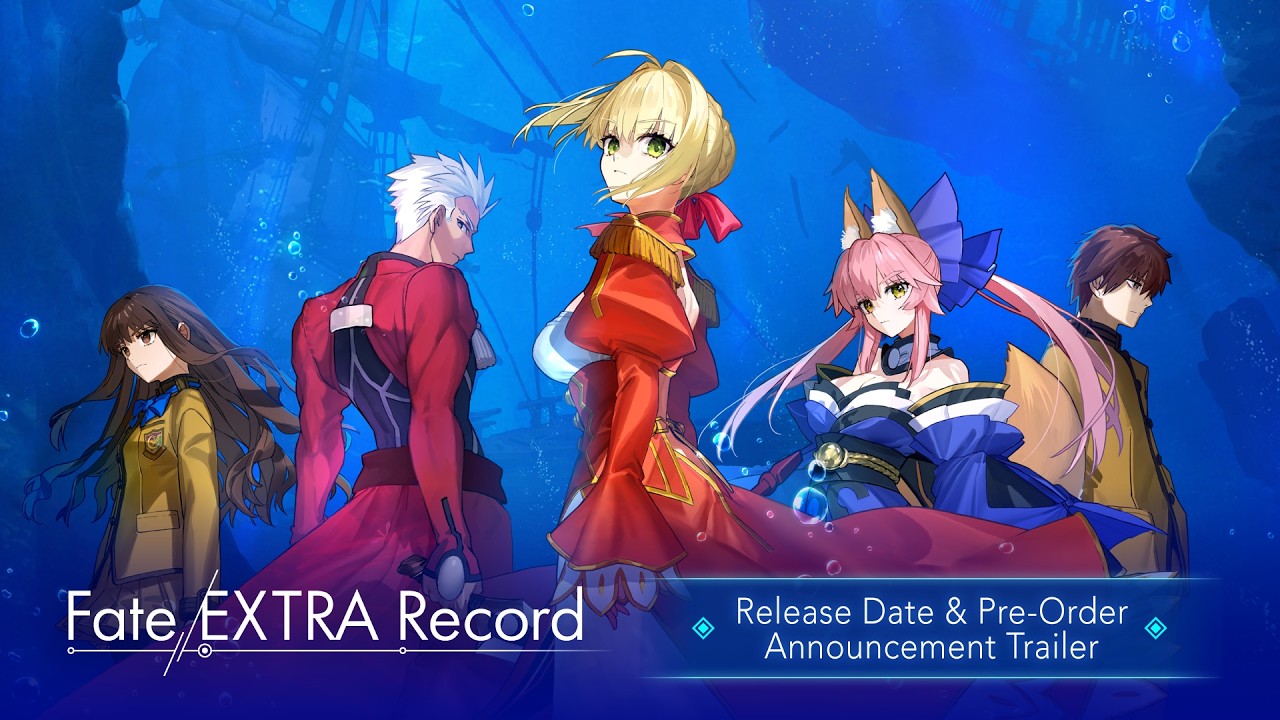 Fate/EXTRA Record Release Date Confirmed for Nintendo Switch, Switch 2 and PC — January 28, 2027 - Nintendo News Article