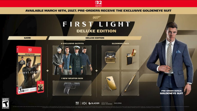 007 First Light Switch 2 Release Date Confirmed: IO Interactive Sets March 18, 2027 for Game-Key Card Physical Edition - Nintendo News Article